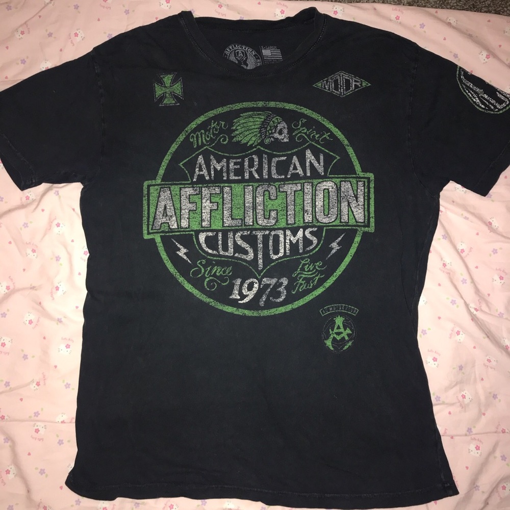 American Affliction Customs graphic tee